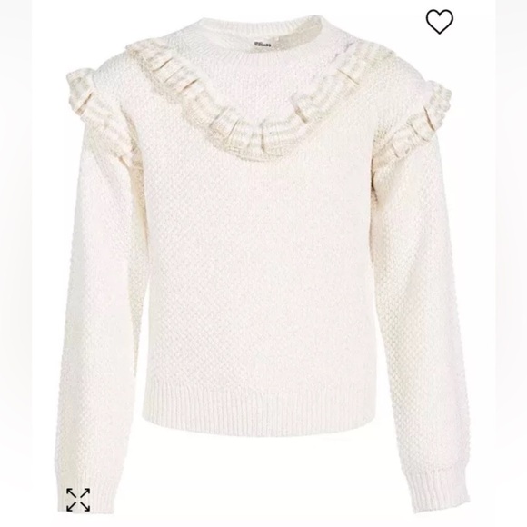 Epic Threads Other - NWT EPIC THREADS Big Girls Double-Ruffle Pullover Sweater XL (1422)‎